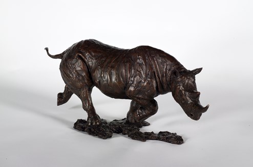 Taking Charge by Michael Simpson - Bronze Sculpture